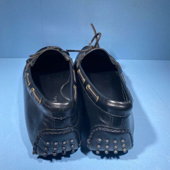 COPY - Cole Haan Gunnison II Mens 11 D Driving Loafers Black Moc Toe Casual Lac… - Picture 5 of 8